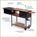 Ver imagem 5 de Churrasqueira Móvel Com Pia Completa (b-grill Cp 46)