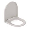 Assento Sanitário Termofixo Soft Close Smart Beige Celite - 3