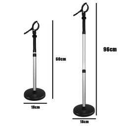 Suporte Secador Giratorio Flexivel Cabelo Salao Cabeleireiro Chao Ajustavel Regulavel Petshop - 5
