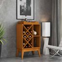 Ver imagem 3 de Bar com Bandeja Bali Retrô - Edn Móveis:cedro