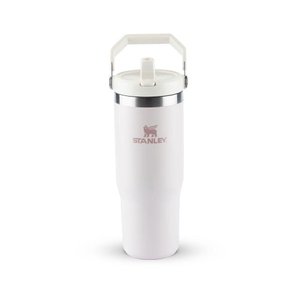 Garrafa Térmica Flip Straw em Inox Rose Quartz 887ml Stanley