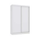Ver imagem 1 de Guarda Roupa Solteiro 2 Portas de Correr e 2 Gavetas N571 Branco - Kappesberg