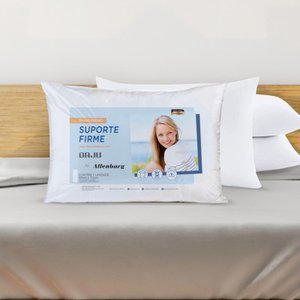 Travesseiro Suporte Firme Microfibra Altenburg 50x70 Cm Branco