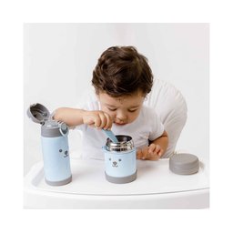 Pote Térmico Infantil Buba com Talher Potinho para Bebe Papinha Menina Menino - 5