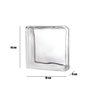 Tijolo de Vidro 19 X 19 X 8 Cm Liso 2 Lados 06 Pçs Tradestar - 5