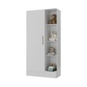 Ver imagem 4 de Guarda Roupa Infantil 1 Porta Sara Espresso Móveis Branco