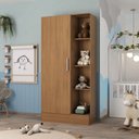 Ver imagem 1 de Guarda Roupa Infantil 1 Porta Sara Espresso Móveis