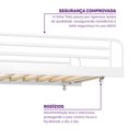 Ver imagem 7 de Treliche com Escada Lateral em Ferro Aço Carbono Tubular Teko Casatema MadeiraOriginals Branco/Fosco