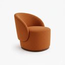 Ver imagem 6 de Kit 4 Poltronas Decorativa Premium Orgânica para Recepção e Clinicas em Bouclê Italiano