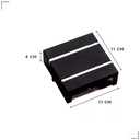 Ver imagem 2 de Kit com 3 Arandelas Slim Frisada 2 Fachos:branco