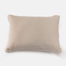 Fronha Lino Camel   0,50 X 0,70 Blue Gardenia - 1