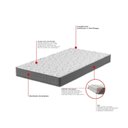 Ver imagem 2 de Cama Box Solteiro D45 Of 108x198x0,42 Montreal Yescasa