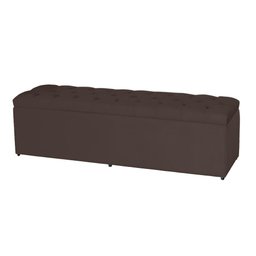 Baú Jade 138Cm Calçadeira Estofada Suede Diversas Cores - 2