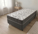 Ver imagem 2 de Cama Box Solteiro D28 Of 0,88x188x0,42 Montreal Yescasa Branco/Cinza