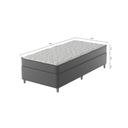 Ver imagem 7 de Cama Box Solteiro D33 Of 0,88x188x0,42 Montreal Yescasa Branco/Cinza