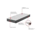 Ver imagem 5 de Cama Box Solteiro D33 Of 0,88x188x0,42 Montreal Yescasa Branco/Cinza