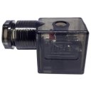 Ver imagem 2 de Cachimbo Conector Válvula Din 43650 3 Pinos Led 24vdc