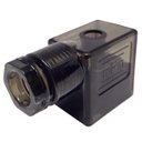 Ver imagem 1 de Cachimbo Conector Válvula Din 43650 3 Pinos Led 24vdc