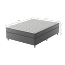 Ver mais imagens de Cama Box Casal D28 Of 1,38x188x0,42 Montreal Yescasa