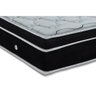 Cama Box King: Colchão Molas Ensacadas Ortobom SuperPocket Elegant + Base CRC Suede Black(193x203) - 5