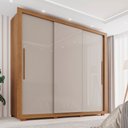 Ver imagem 2 de Guarda Roupa Casal 3 Portas 4 Gavetas Costa Rica