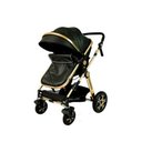 Ver imagem 5 de Carrinho de Bebê 3 em 1 Golden Dourado Club Baby Preto