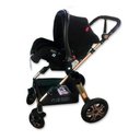 Ver imagem 4 de Carrinho de Bebê 3 em 1 Golden Dourado Club Baby Preto