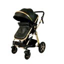 Ver imagem 2 de Carrinho de Bebê 3 em 1 Golden Dourado Club Baby Preto