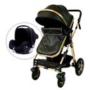 Ver imagem 3 de Carrinho de Bebê 3 em 1 Golden Dourado Club Baby Preto