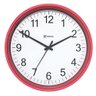 Relógio de Parede Moderno 22cm Herweg - 6101: Vermelho - 1