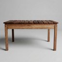 Ver imagem 6 de Mesa para Jardim 80cm Madeira Maciça Curve Marrom