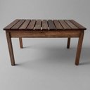 Ver mais imagens de Mesa para Jardim 80cm Madeira Maciça Curve Marrom