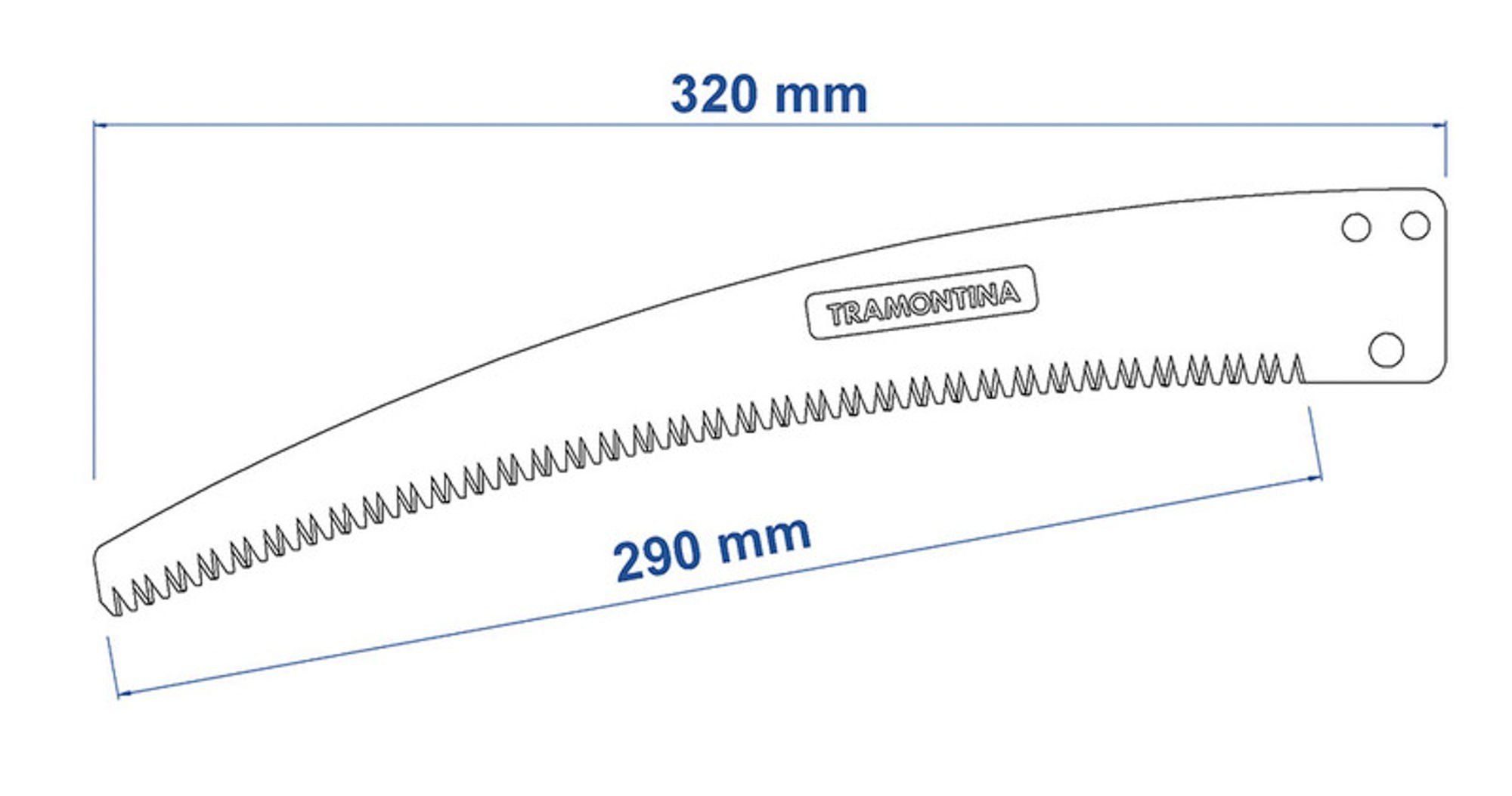 Lâmina para Serrote Podador 12" Tramontina em Aço Tramontina - 2