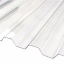 Ver imagem 2 de Kit com 5 Telhas Policarbonato 244cm X 99cm Grega