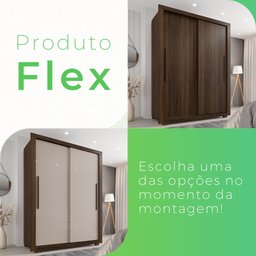 Guarda Roupa Solteiro 2 Portas 2 Gavetas Costa Rica - 7