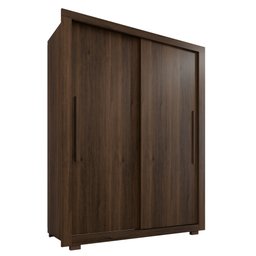 Guarda Roupa Solteiro 2 Portas 2 Gavetas Costa Rica - 3