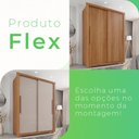 Ver imagem 7 de Guarda-Roupa Solteiro 2 Portas 2 Gavetas com Pés Costa Rica Cinamomo
