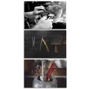 Ver imagem 7 de Kit 10 Placas 28,7x22cm Mdf Quadros Barbearia Studio