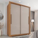 Ver imagem 2 de Guarda Roupa Solteiro 2 Portas 2 Gavetas Costa Rica