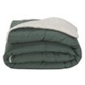 Edredom King Soft 5 Peças Coberdrom Hipercal 400 Fios:verde - 5