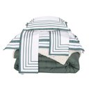 Ver imagem 4 de Edredom King Soft 5 Peças Coberdrom Hipercal 400 Fios:verde