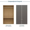 Ver imagem 3 de Módulo 70x120 2 Portas Frame CabeCasa MadeiraOriginals