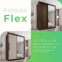 Ver imagem 6 de Guarda-roupa com Espelho Solteiro 2 Portas 2 Gavetas Costa Rica