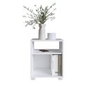 Ver imagem 1 de Mesa de Cabeceira Siena com Prateleira e Nicho 38,5cm Linha Mesas de Cabeceira Cb210 Completa Móveis