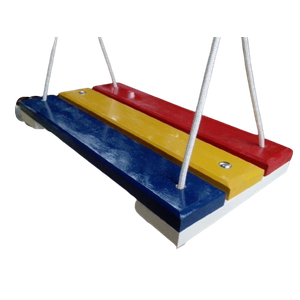 Balanço gangorra infantil madeira 40x20 Colorido até 70kg