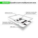 Ver imagem 4 de Kit 3 Quadros Decorativos Animais Preto e Branco 24x34cm MDF