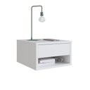 Ver imagem 4 de Mesa de Cabeceira Suspensa com 1 Gaveta Slim