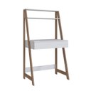 Ver imagem 7 de Conjunto Escrivaninha e Estante 1 Gaveta Moderno