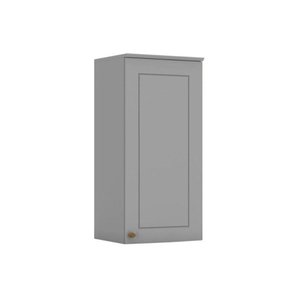 Armário Aéreo p/ Cozinha Americana 1 Porta 40cm Cinza - Henn