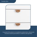 Ver imagem 5 de Cômoda para Quarto 1 Porta 3 Gavetas Magia
